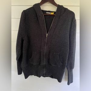 Navy Blue Cabella’s Knit Sweater with Hood